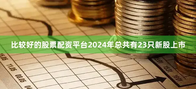 比较好的股票配资平台2024年总共有23只新股上市
